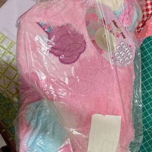 Cotton Candy Cow Pillow Pet Pink and Blue Unicorn Plush Toy